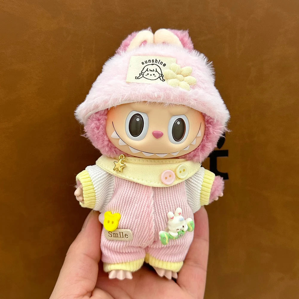 Guangdong 17cm Plush Labubu Doll