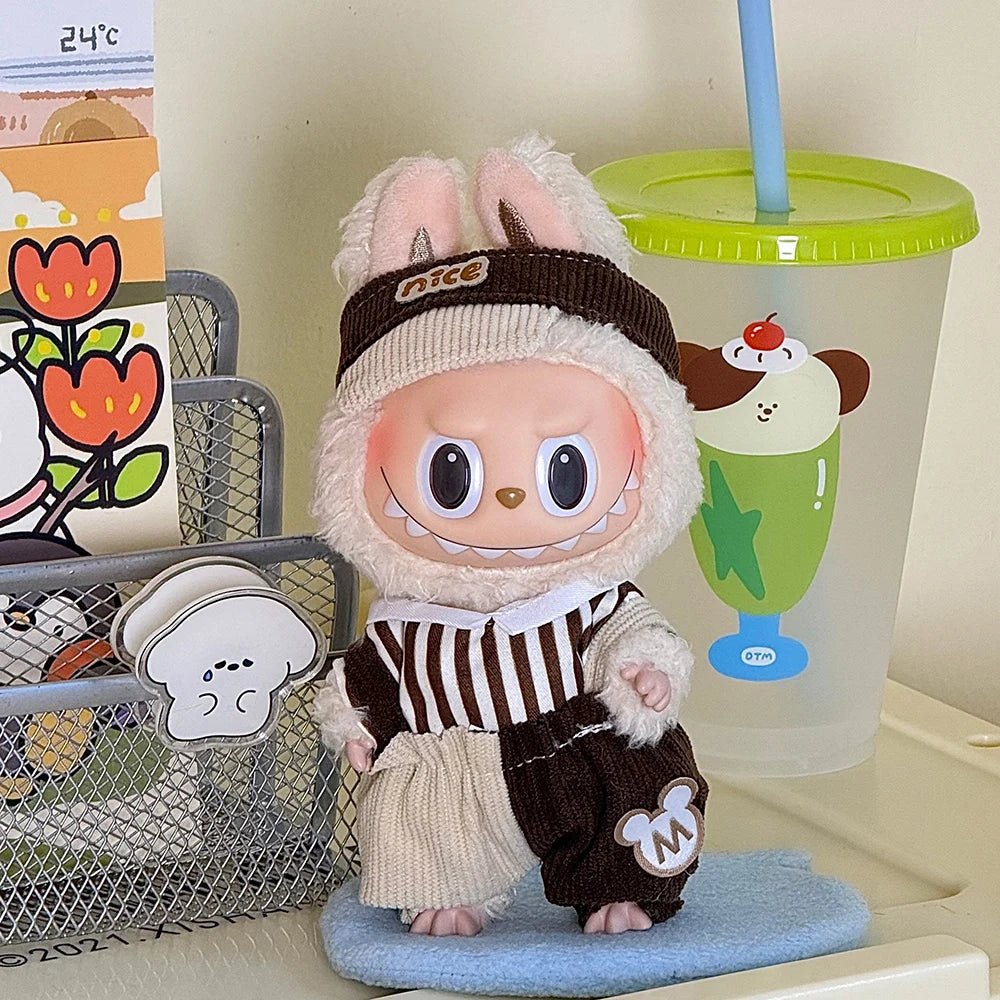 Guangdong 17cm Plush Labubu Doll