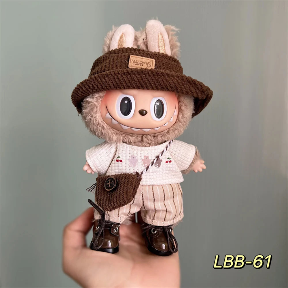 Guangdong 17cm Plush Labubu Doll